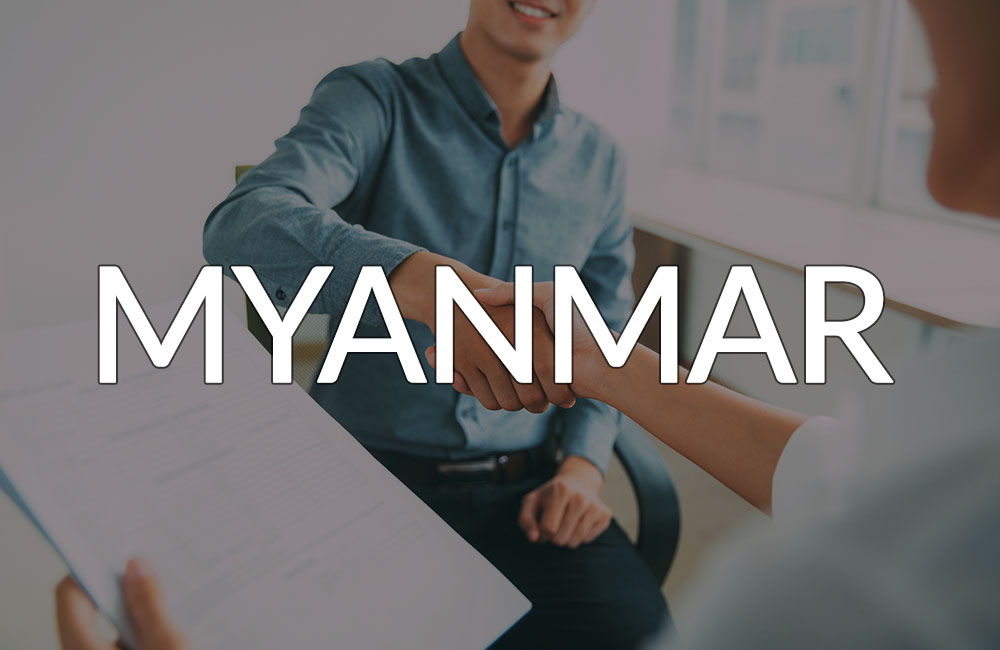 Working in Myanmar banner